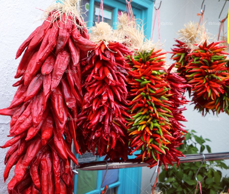 Chili, Hanging, No Person, Bright, Nature
