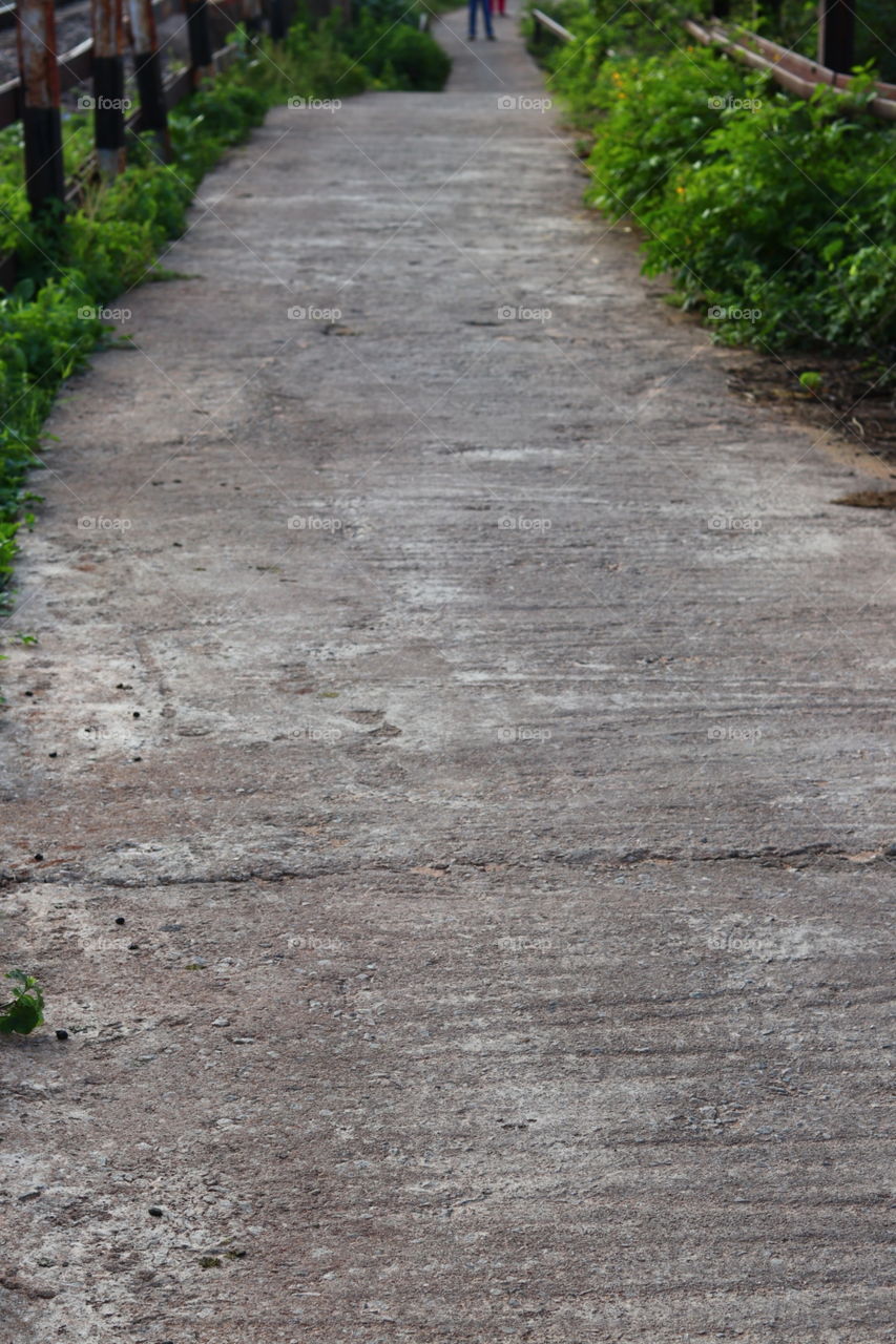concrete path