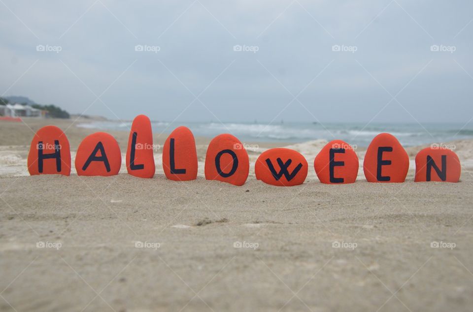 Halloween on stones