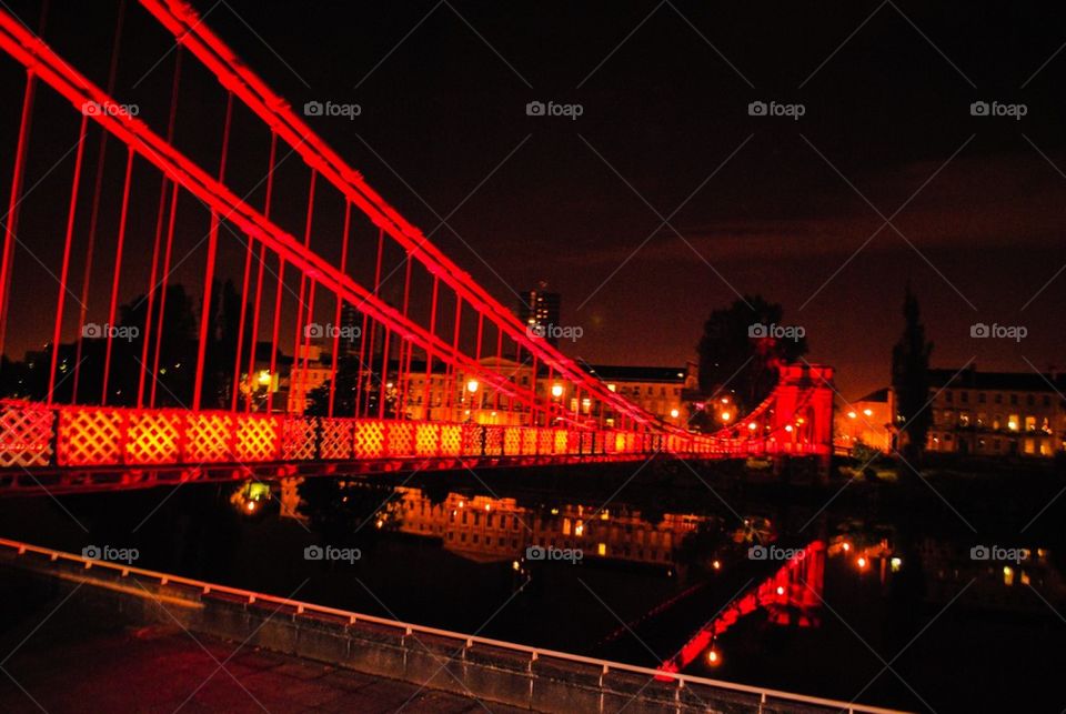 South Portland Street Suspension bridge