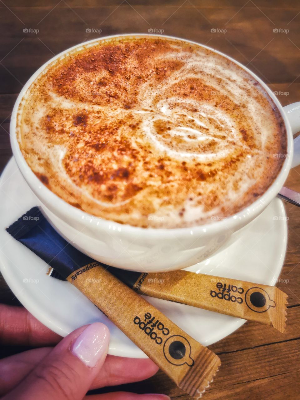 Coffee table served eat tasty view day outdoor outside street capture cafe restaurant