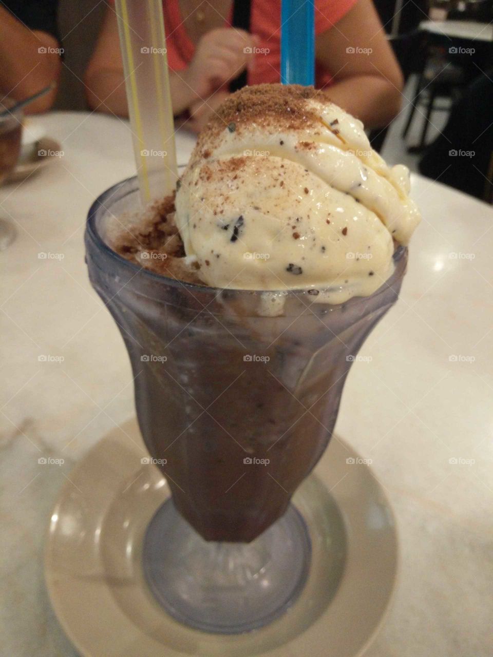 Delicious milkshake in Malaysia