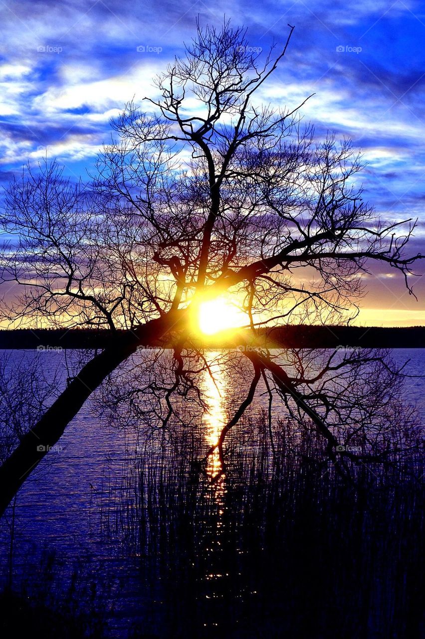 water sunset sigtuna solnedgång by anetteaventyr