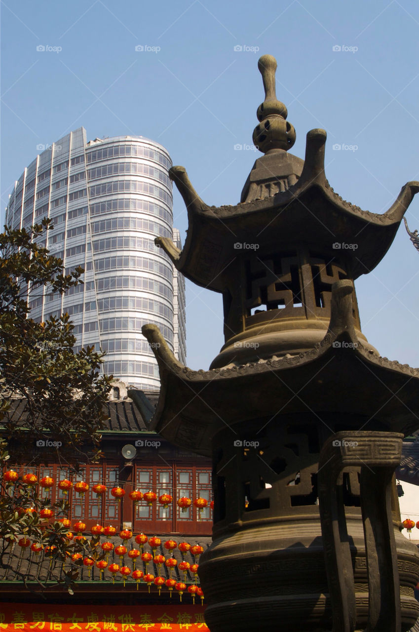 travel architecture shanghai temple by campbellrobertson