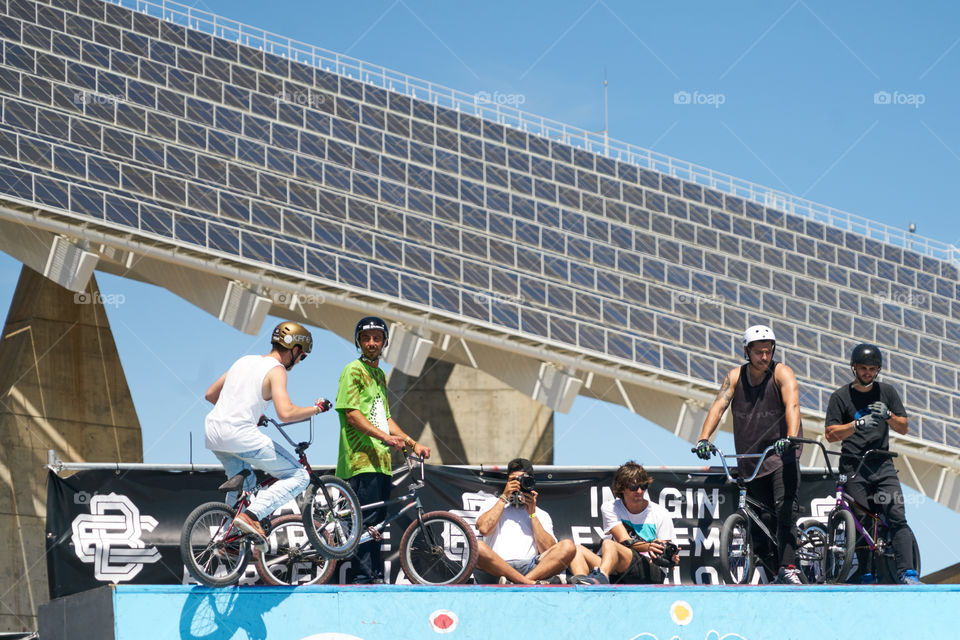 Energia solar para los ciclistas