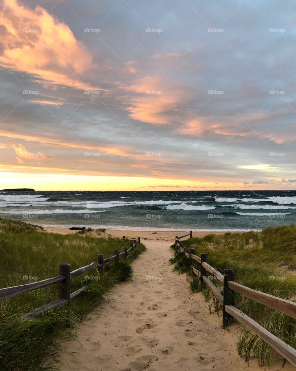 Lake Superior sunset