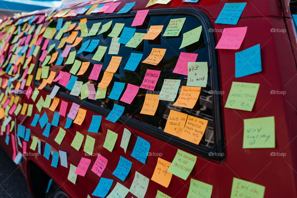 Car Wish Post-its 