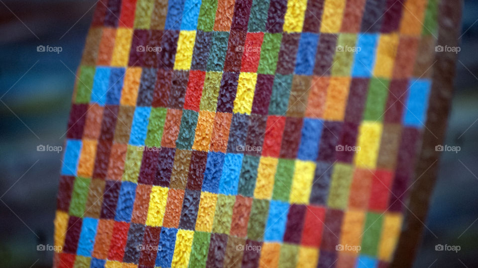 Circle with squares, discipline with fun, me with colours, make a happy life.