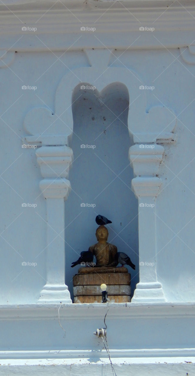 Buddha statue -Anuradhapuraya - Sri Lanka