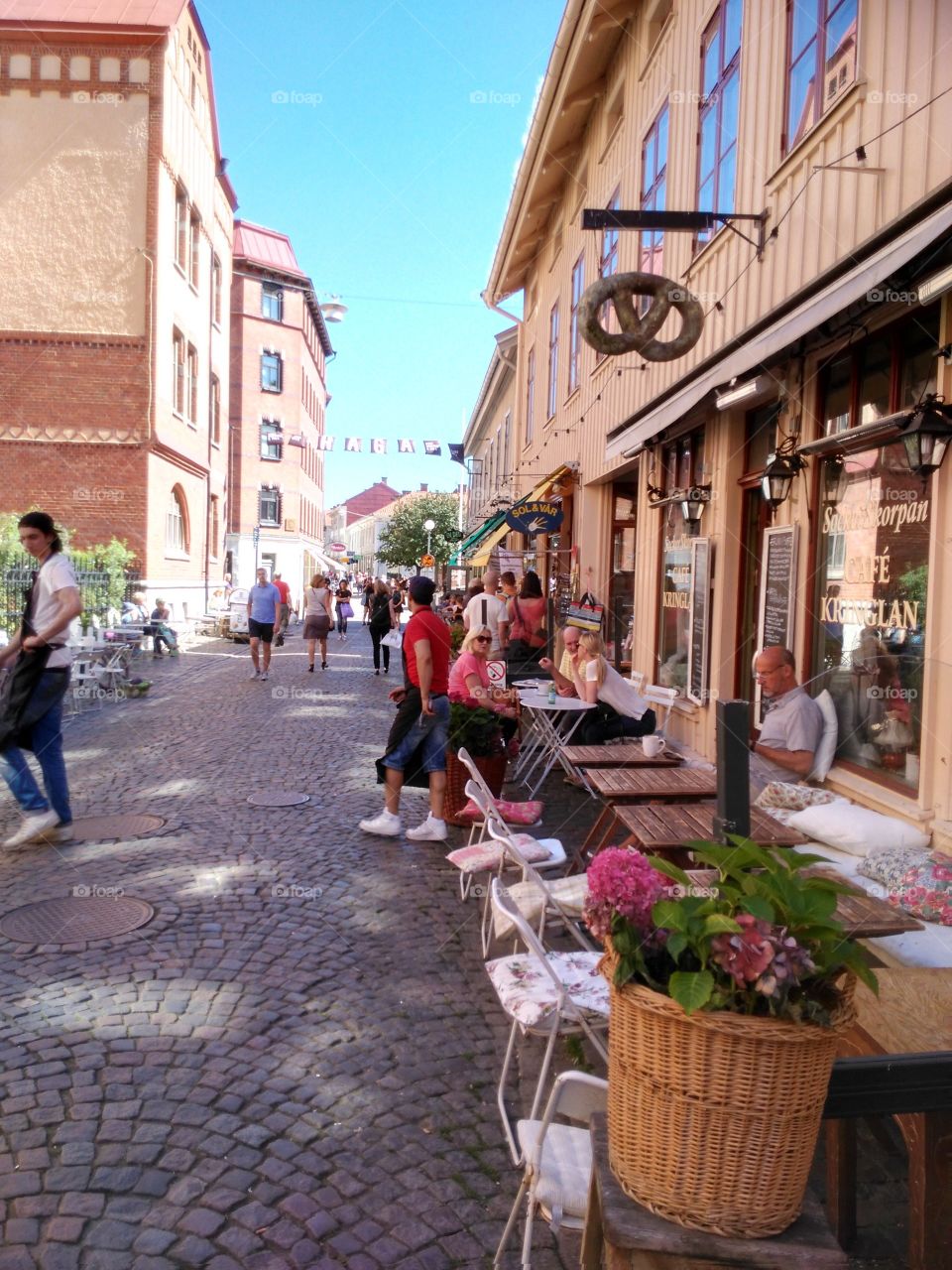 Street, Shopping, City, Market, Stock