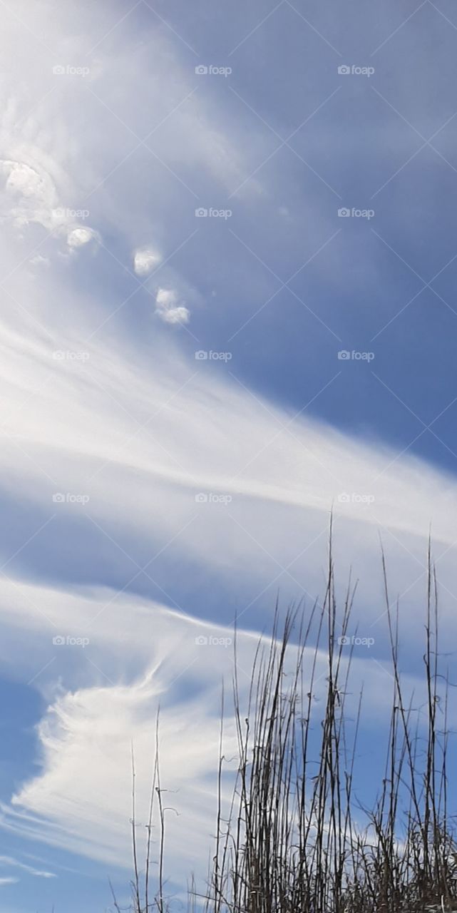 clouds over Pawleys Island Beach
