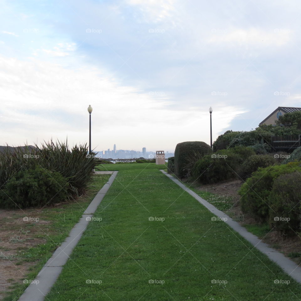 Green Path to the City of San Francisco 