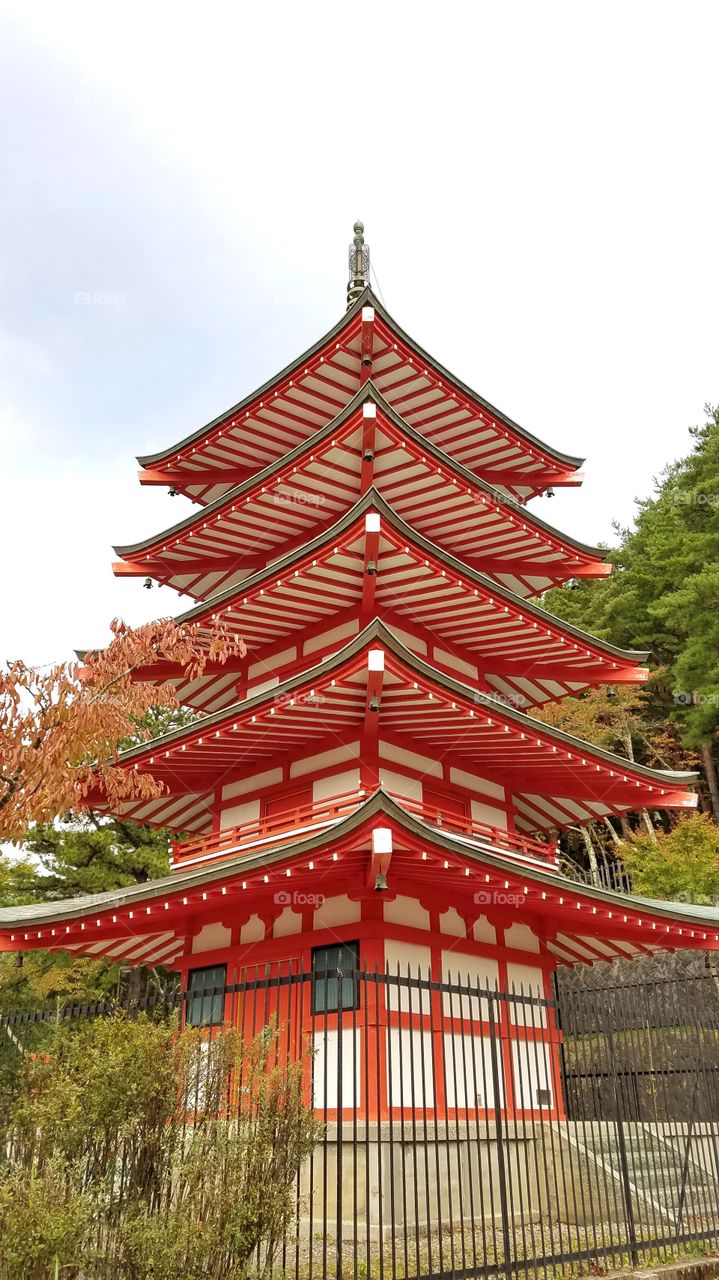 Japanese pagoda