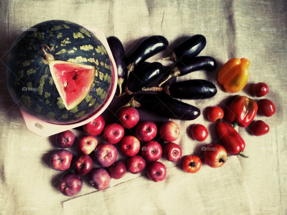 Food, No Person, Fruit, Wood, Desktop