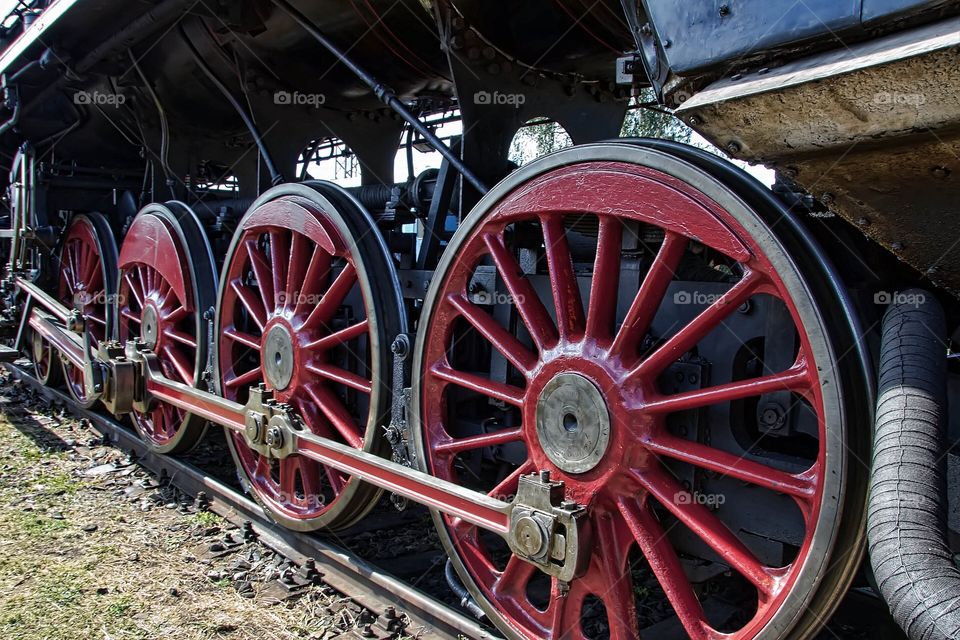 Locomotive  wheels