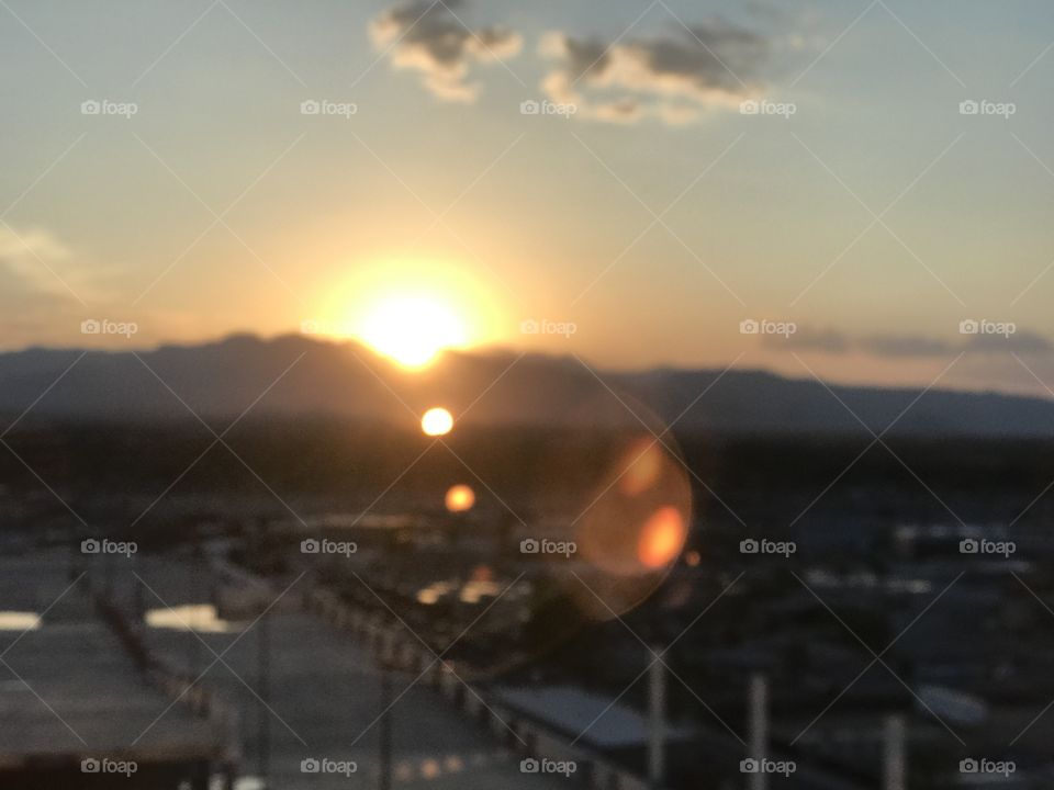 Las Vegas sunset 