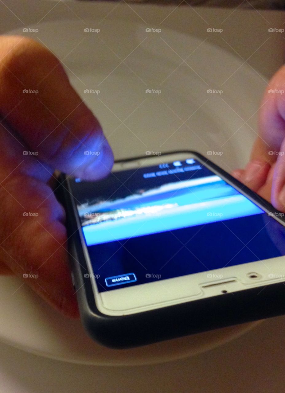 Phone closeup