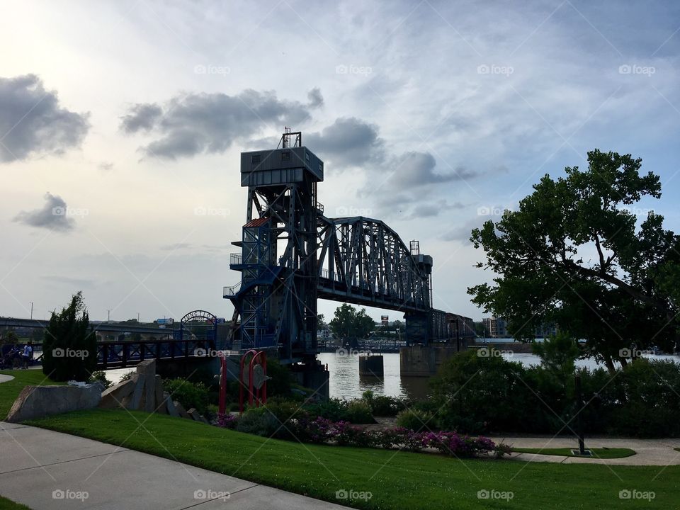 Junction Bridge in Little Rock, Arkansas 