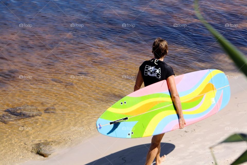 Surfer in Australia 