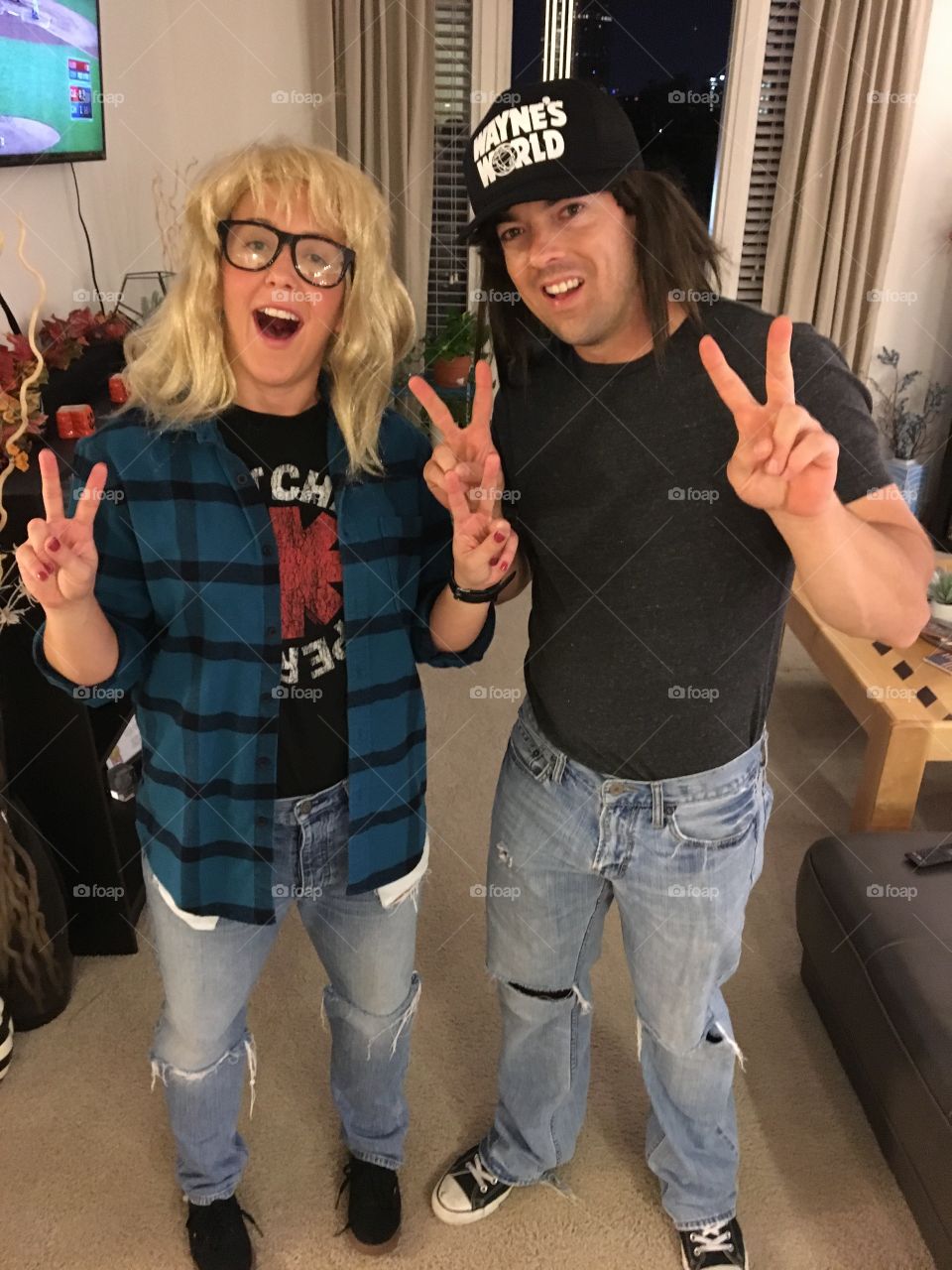 Wayne's world Halloween 