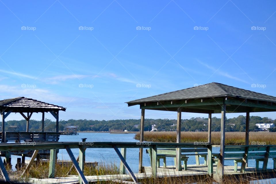 Pavilion On The Marsh