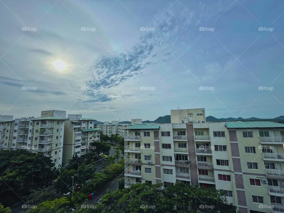 Somewhere under the hot sun