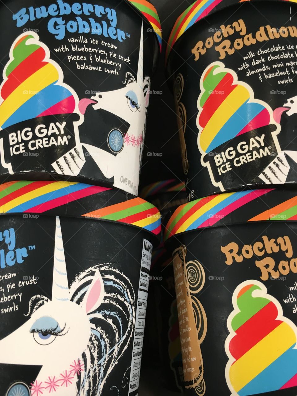 Ice cream rainbow 