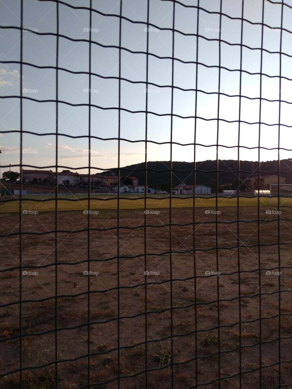 Grid of the sports field