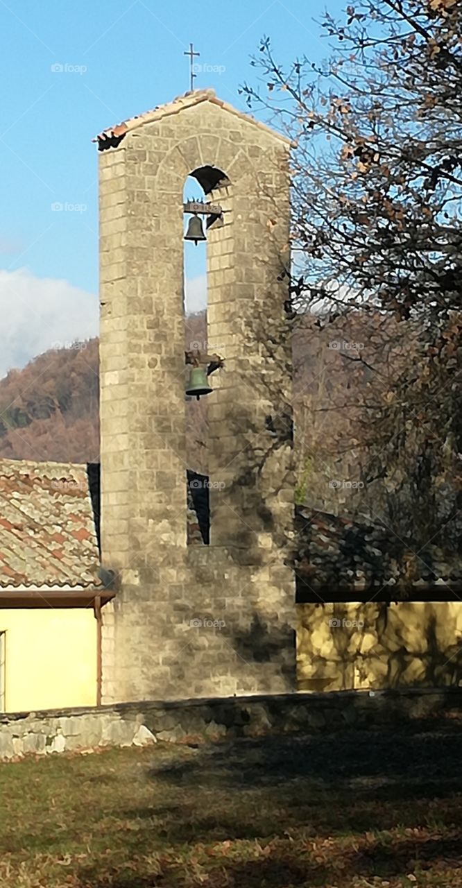 The bell rings. It's time