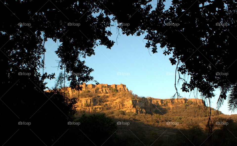 Fort. Historic fort in Ranthambhor, India