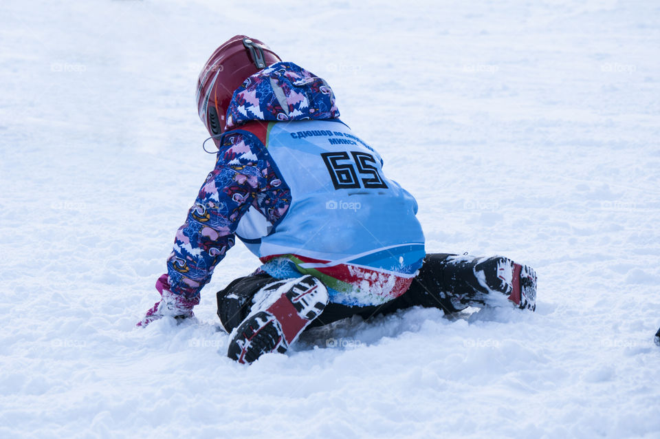 winter holidays. skating on dogs, sledding, snowboarding,