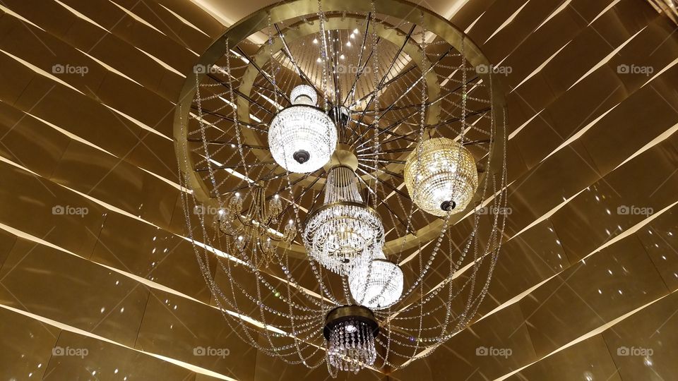 Monte Carlo Park Theater Chandelier