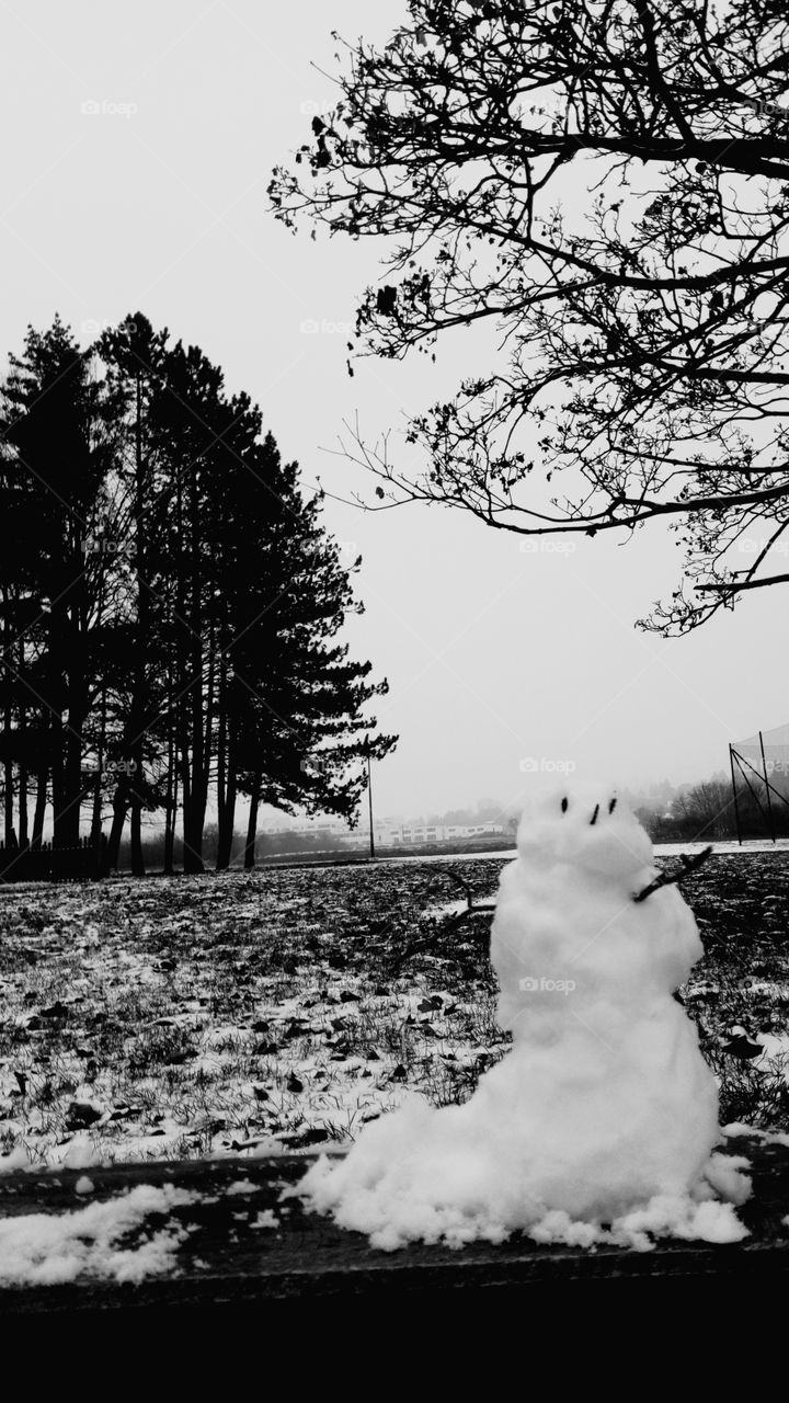 Quando I bambini si divertono a giocare con la neve