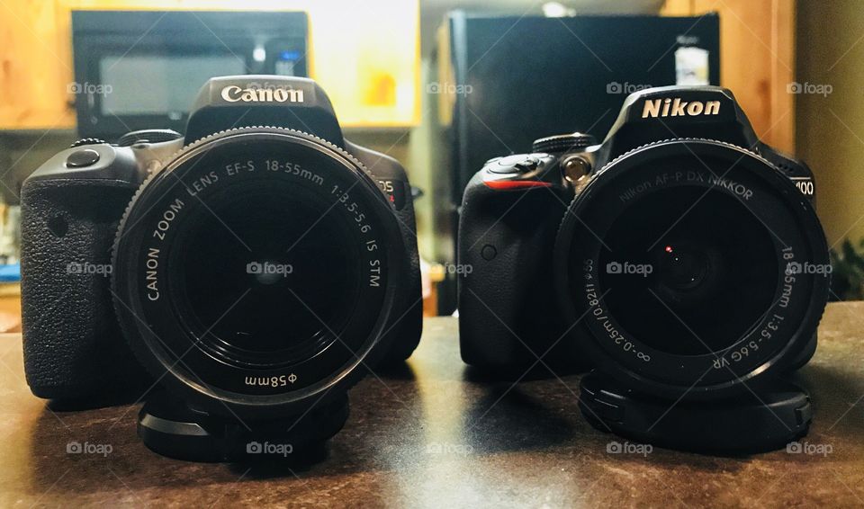Canon Nikon 