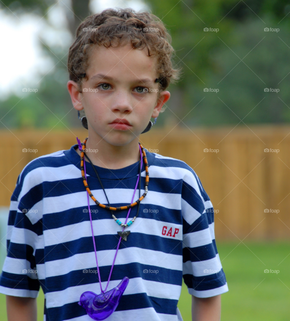 model boy cute portrait by lightanddrawing