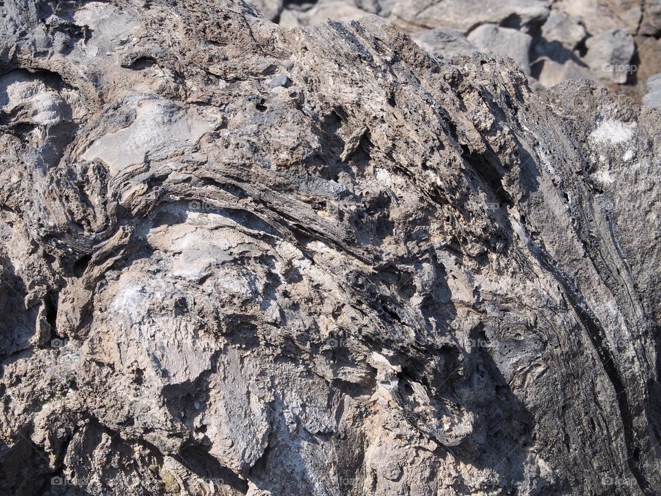 Rugged terrain of Big Obsidian Flow 