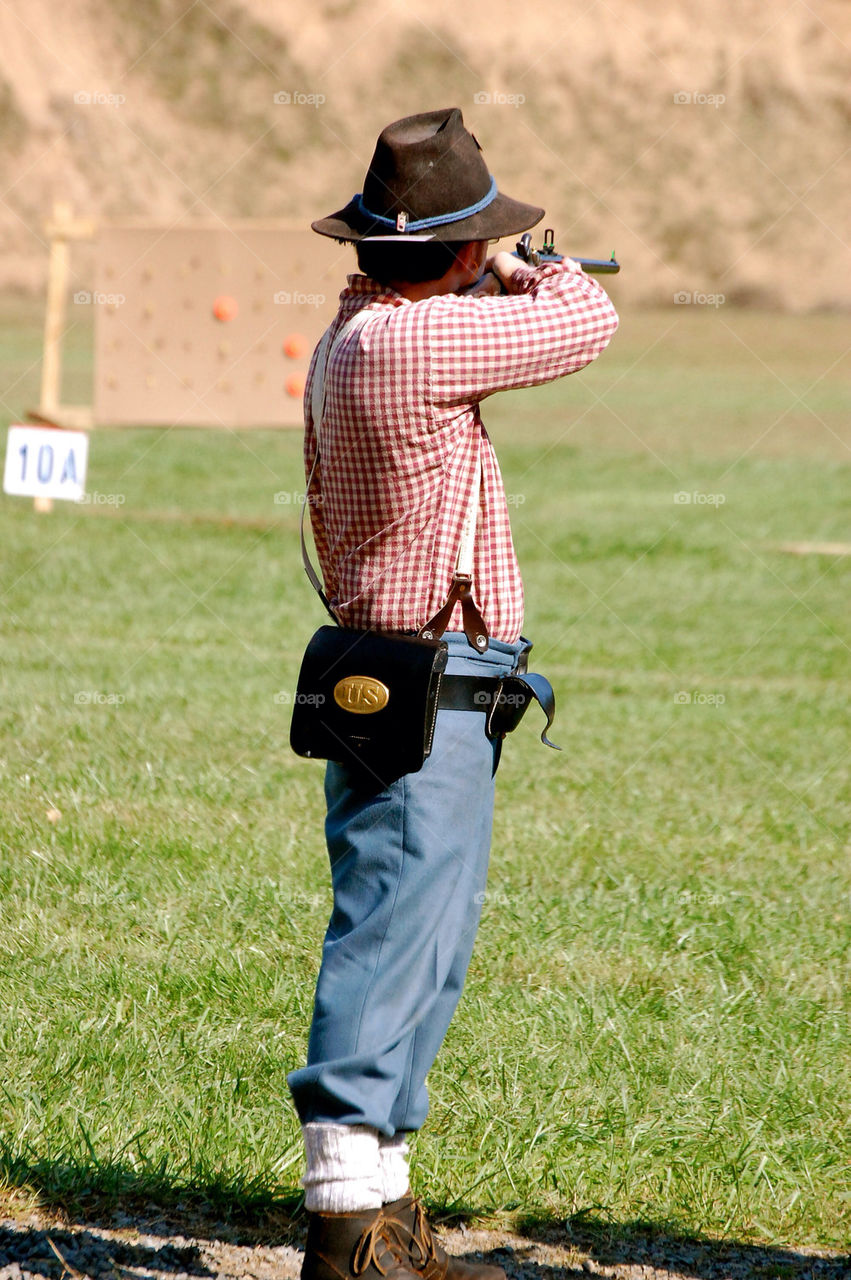 civil war skirmisher pleasant hill ohio by refocusphoto