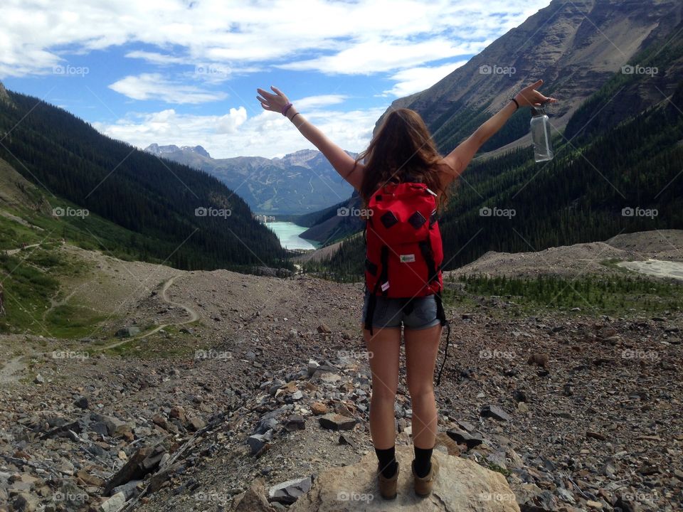 Never give up until you are at the top