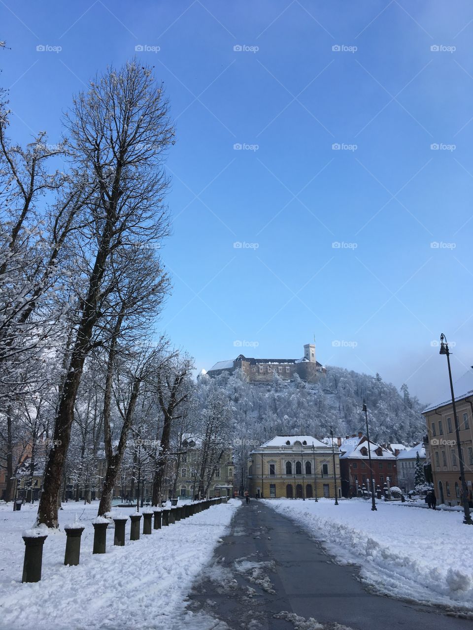 Winter in Ljubljana 