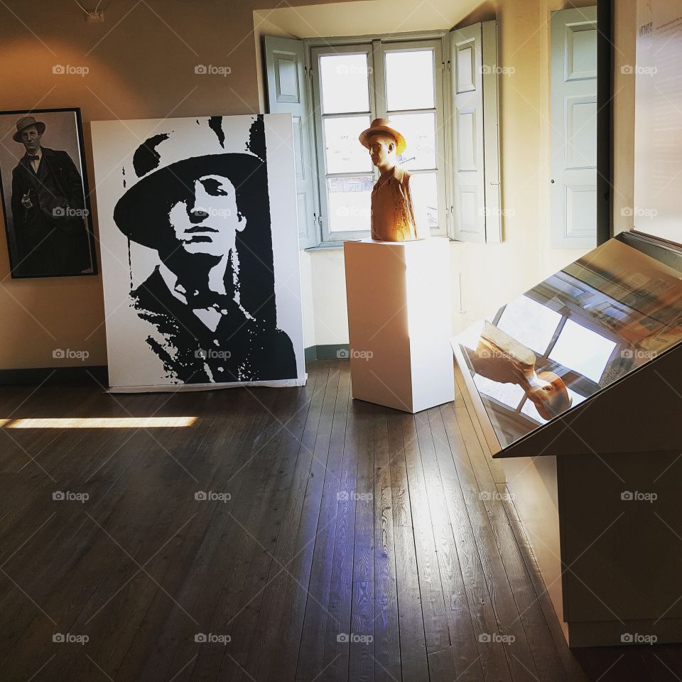 Antonio Sant'Elia exhibition in Palazzo Volpi, Como, Italy.