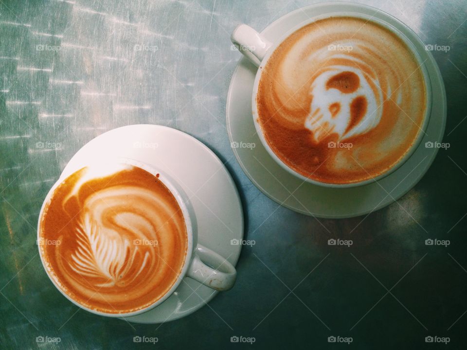 Latte art in Oregon