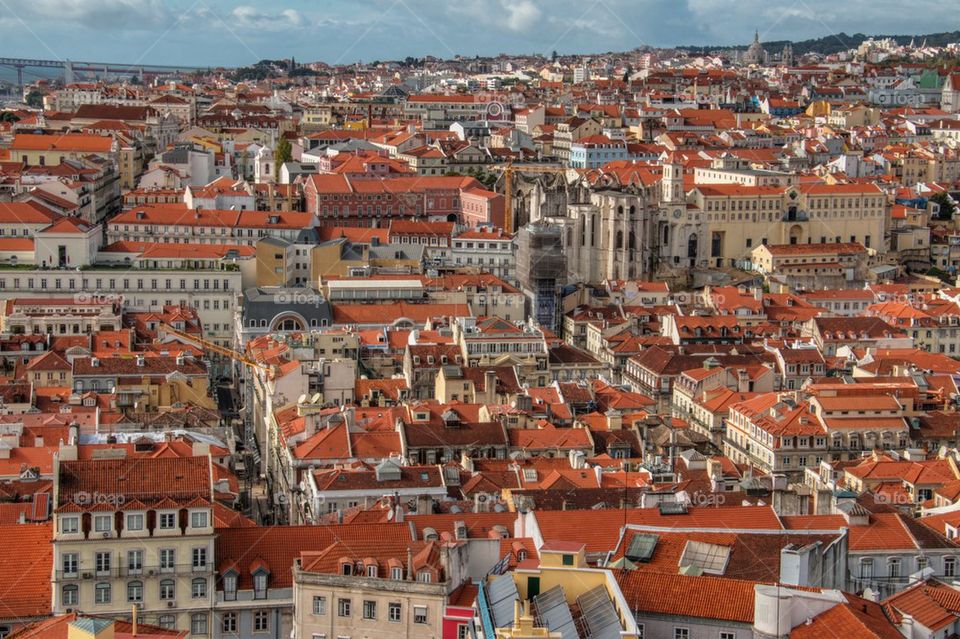 Lisbon skyline 