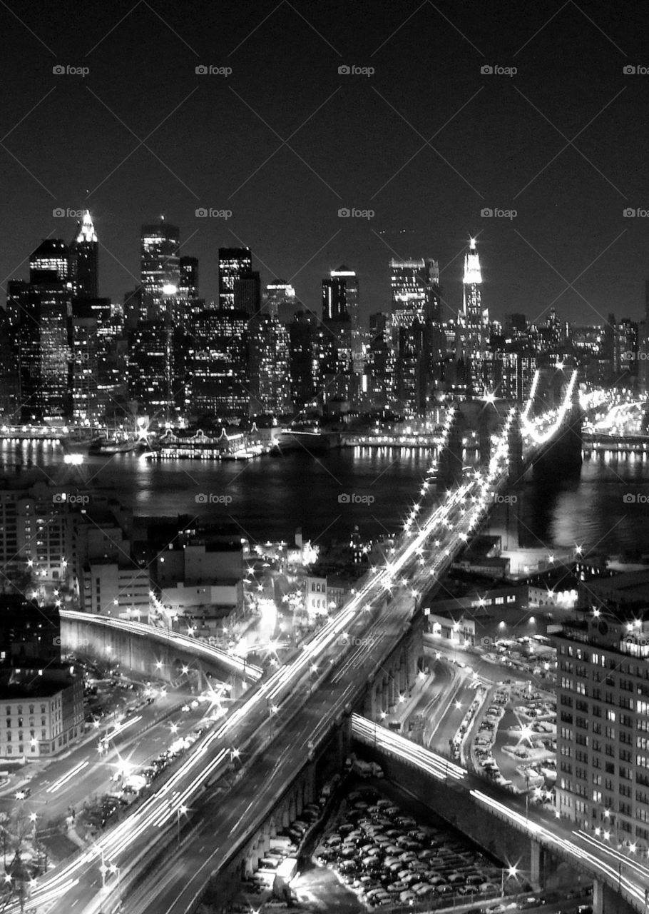 Camel hump . NYC bridge 