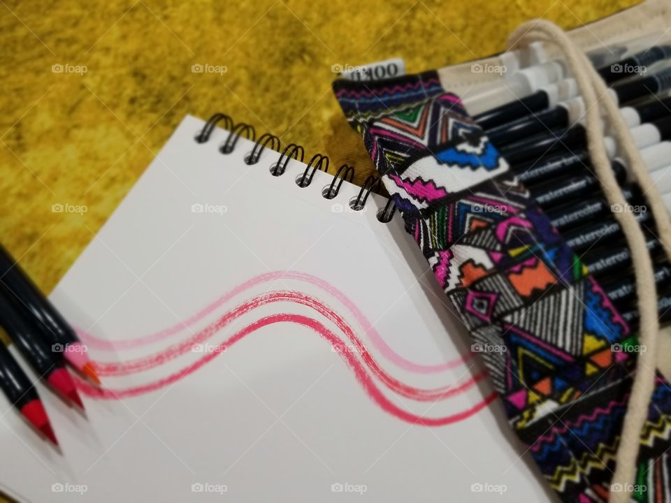 Drawing With Ooku Watercolor Paint Pens