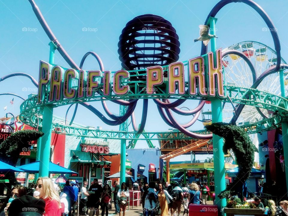 Amusement Park Santa Monica California