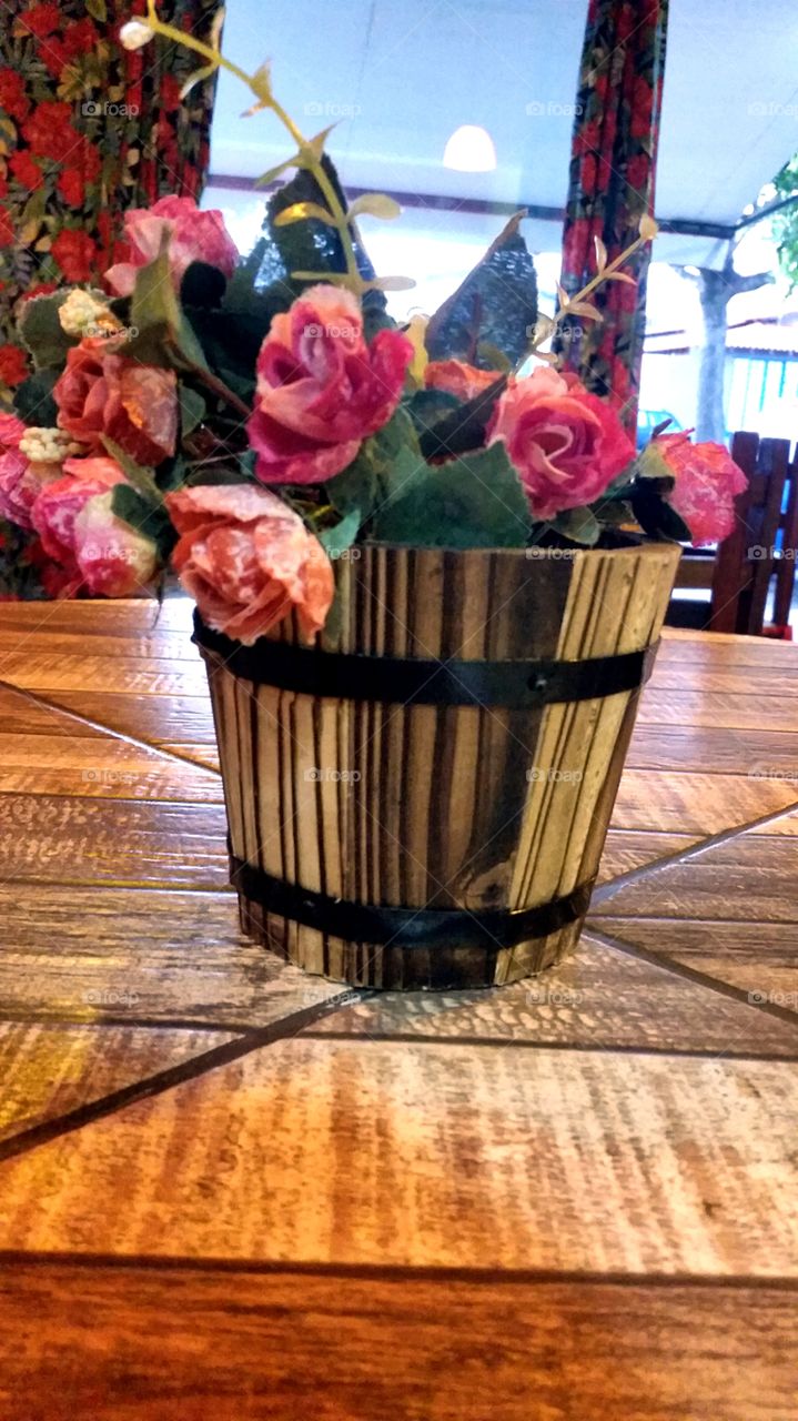 Flowers on the table
