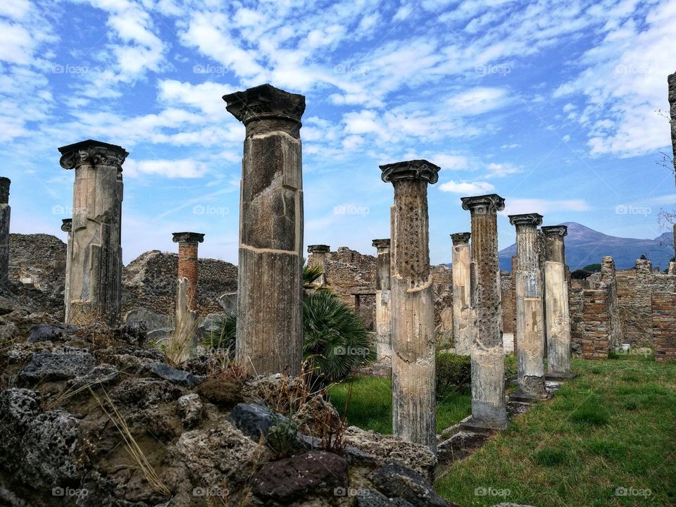 Pompei, the decay of ancient civilisations