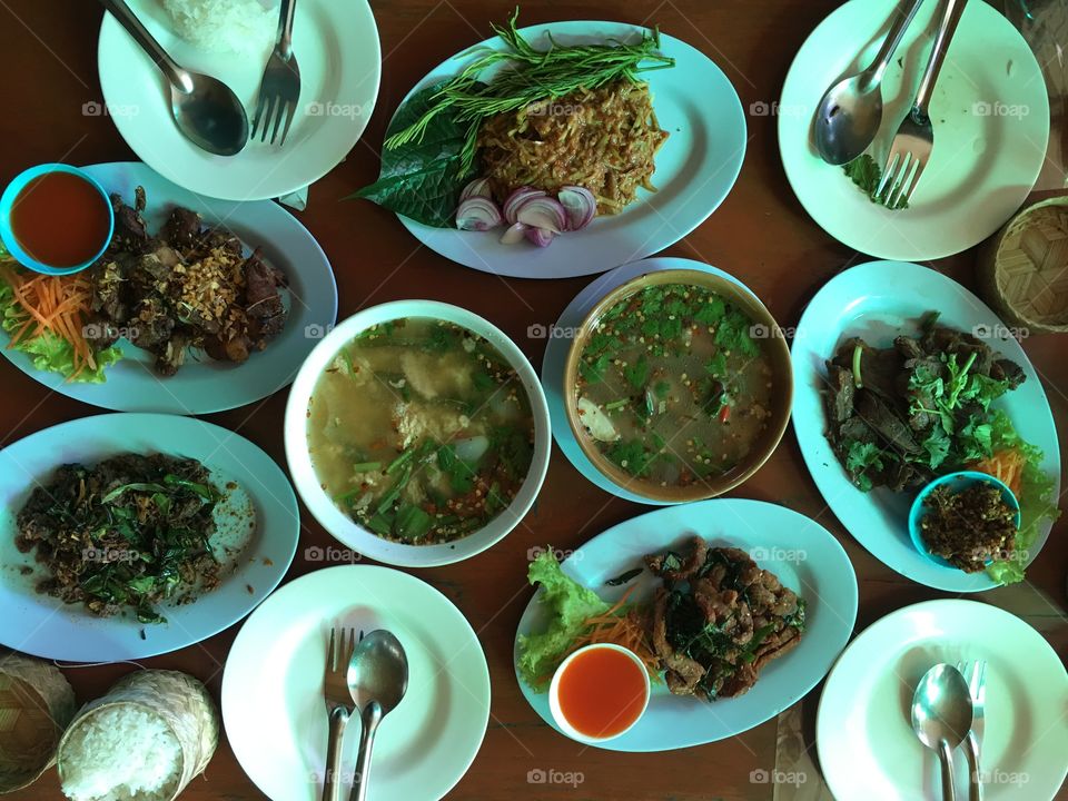 Thai northern style food is so delicious.