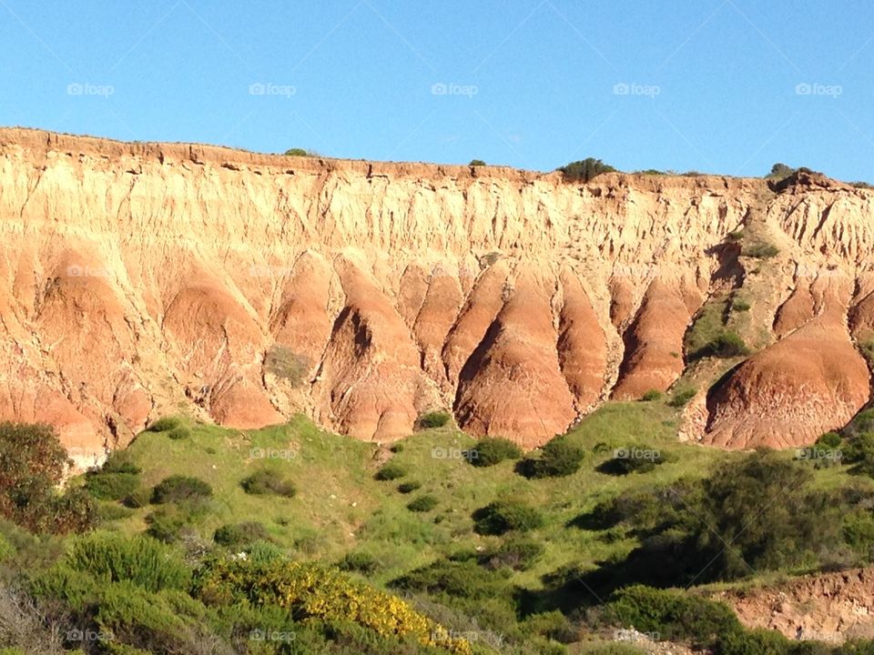 Red mountains, south Australia. Red mountains outside of Adelaide, south Australia