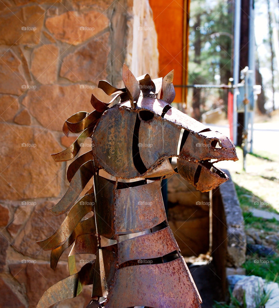 statue horse bronze ruidoso new mexico by refocusphoto